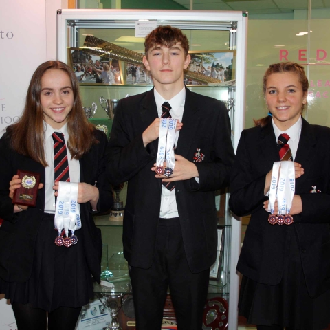 Sassy Palfreman, Harris Lister and Louisa Ibberson 