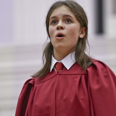 BBC Radio 2 Young Chorister of the Year 2018, Emilia Jaques