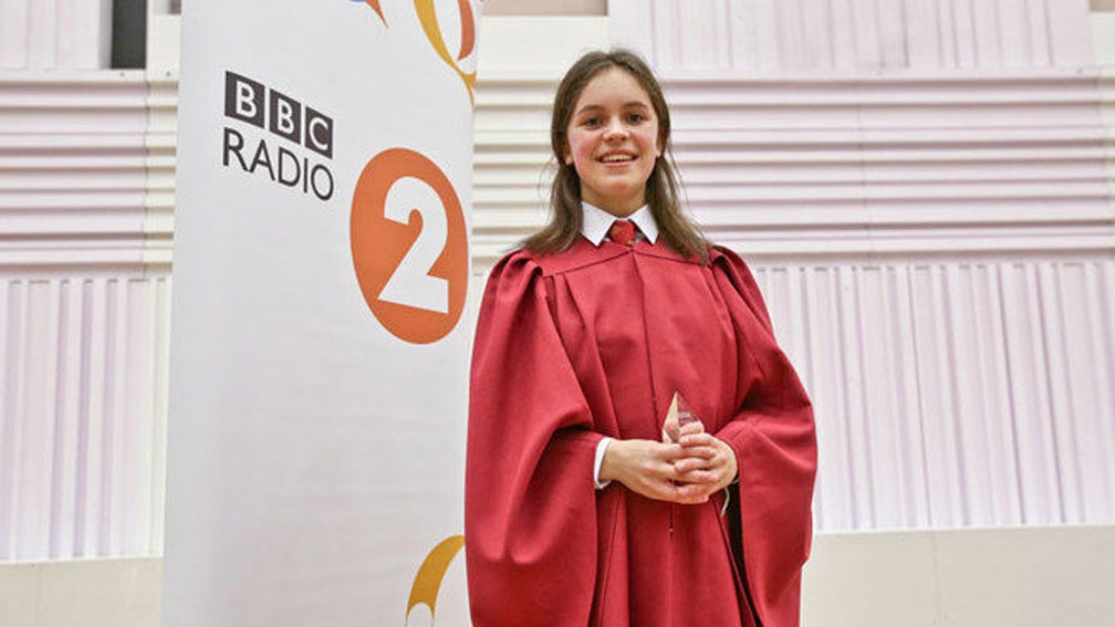 BBC Radio 2 Young Chorister of the Year 2018, Emilia Jaques