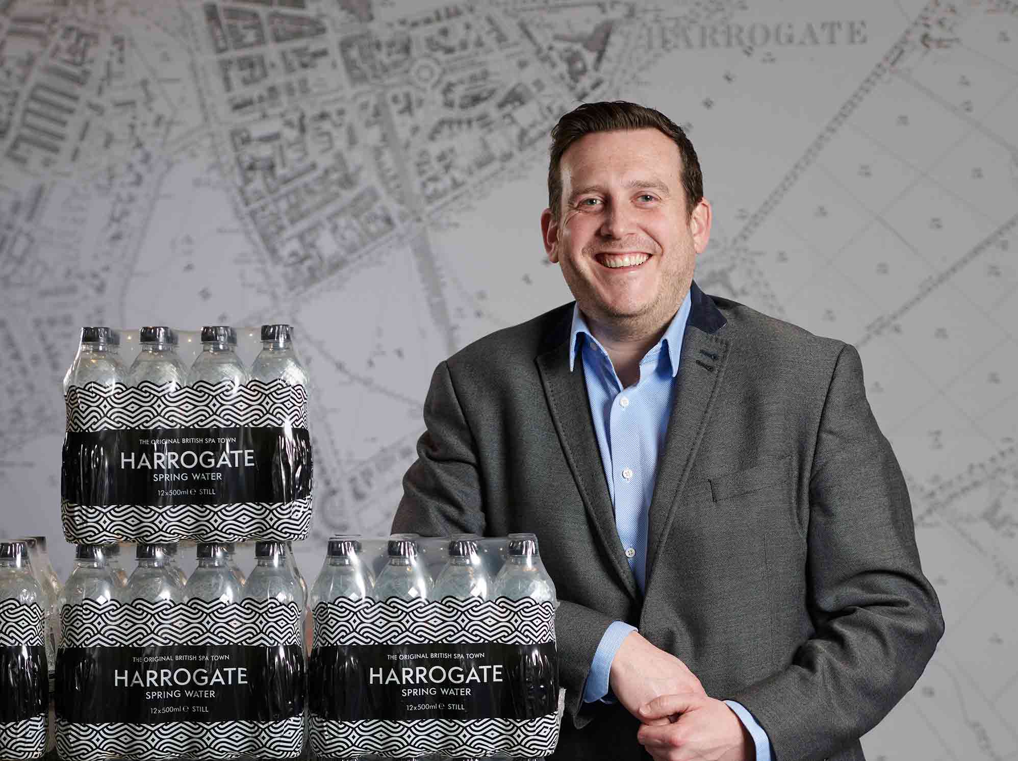 Greg Hatton, Export and Business Development Manager at Harrogate Spring Water