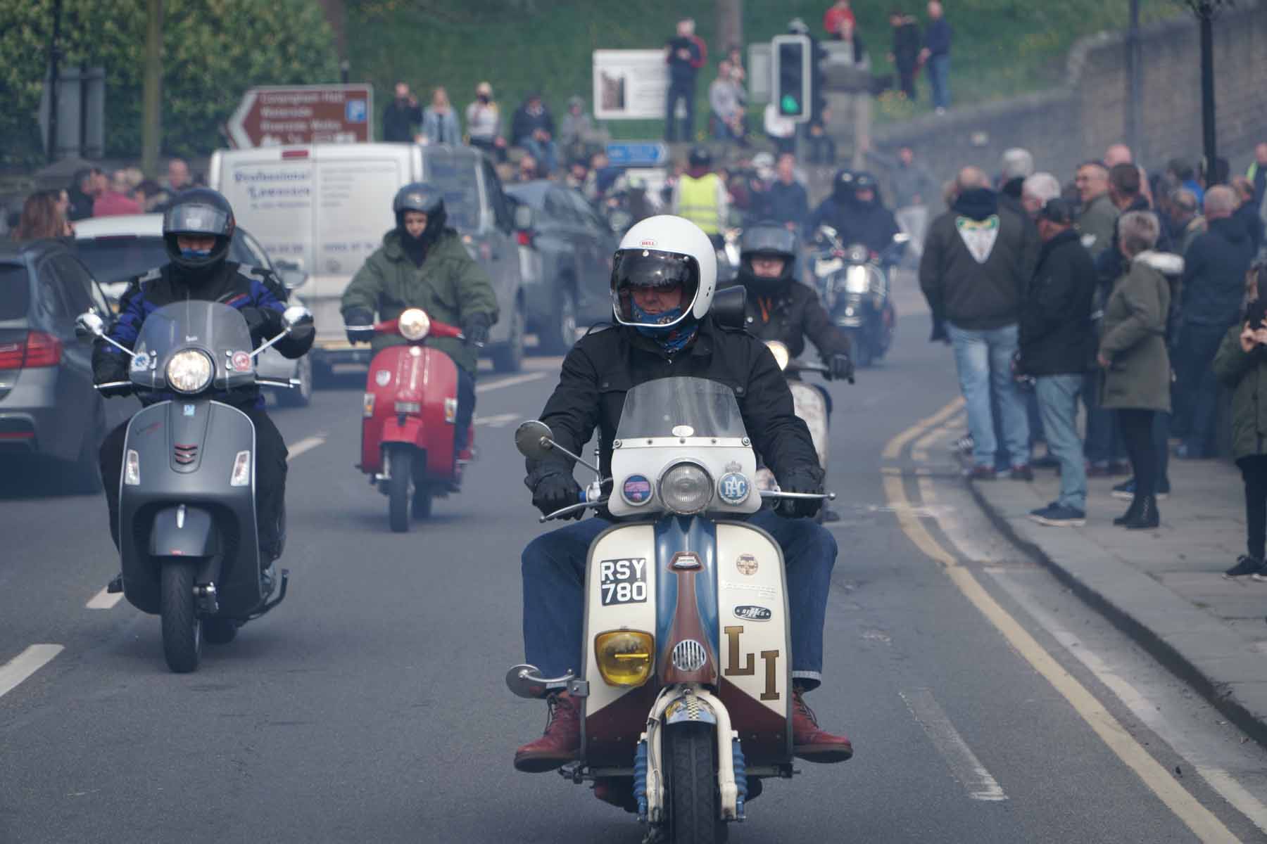 Yorkshire Scooter Alliance - Knaresborough to Wetherby run out