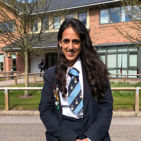 Anika Schwarze-Chintapatla will be representing young people in the York and North Yorkshire areas