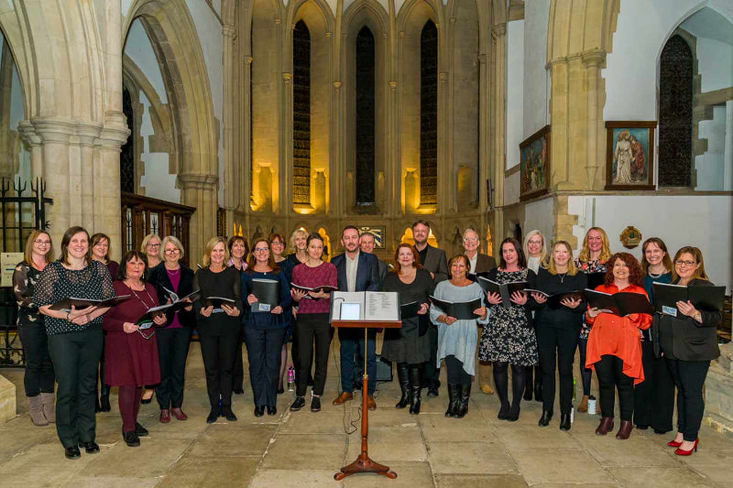 Band and choir on-song for charity