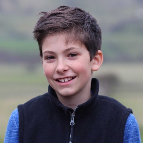 14 year old Frank Ashton from Harrogate