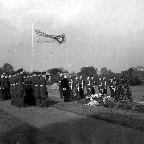 Funeral of Lloyd Albert Hannah was buried at Stonefall Cemetery on 18 October 1944