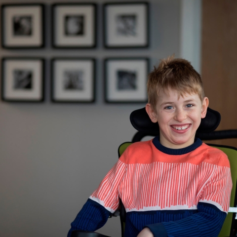 Ten-year-old Kit Van Berckel suffered brain damage at birth in May 2008, after medical staff at Harrogate Hospital failed to recognise him suffering distress during his delivery