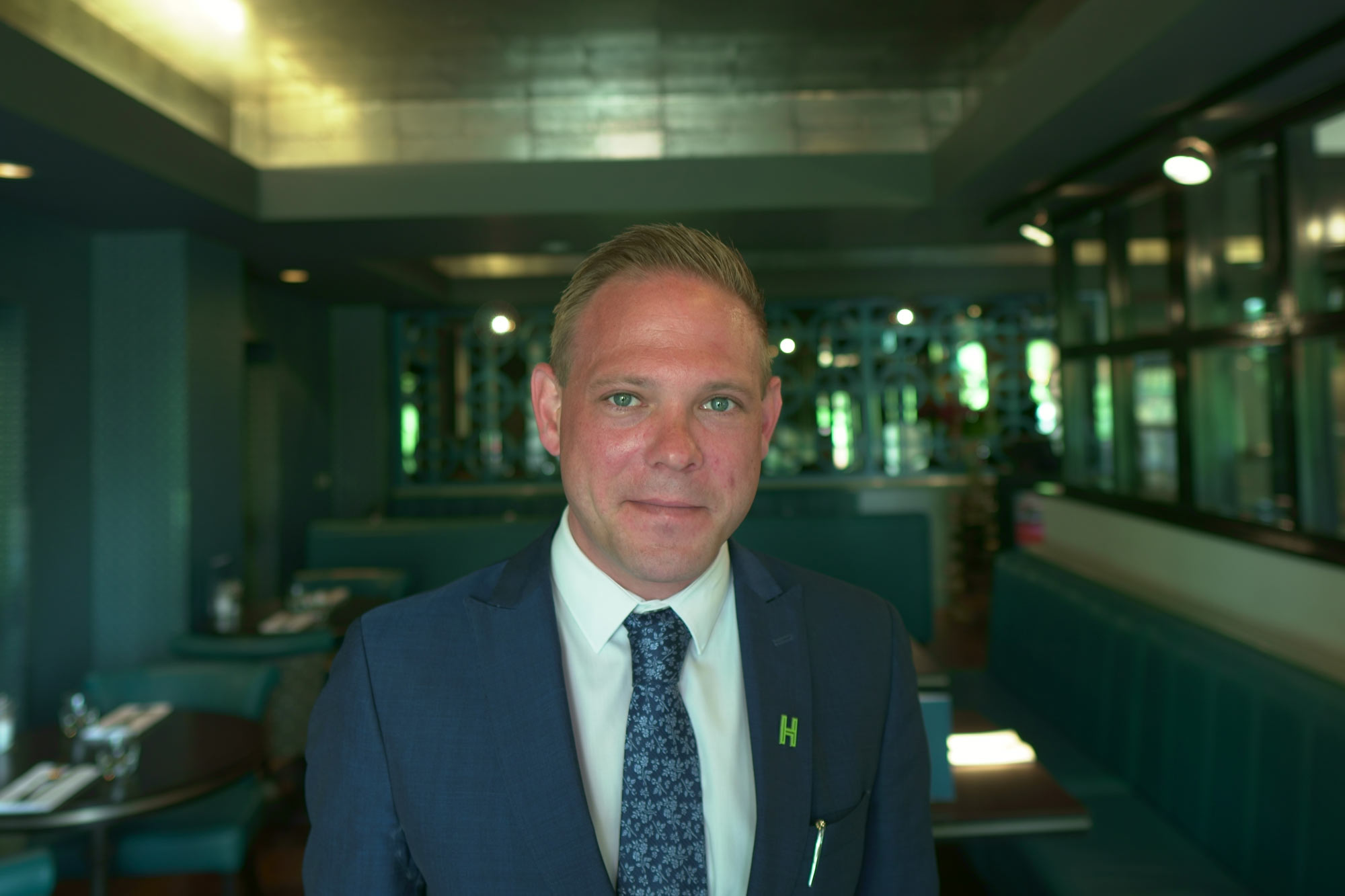 Nathan George, general manager at the West Park Hotel