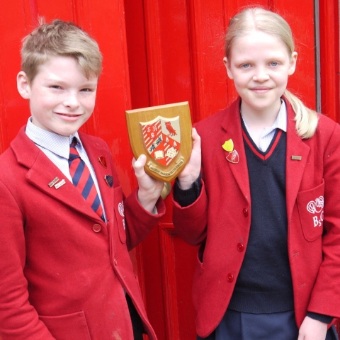 A piece of school history returned after almost 60 years