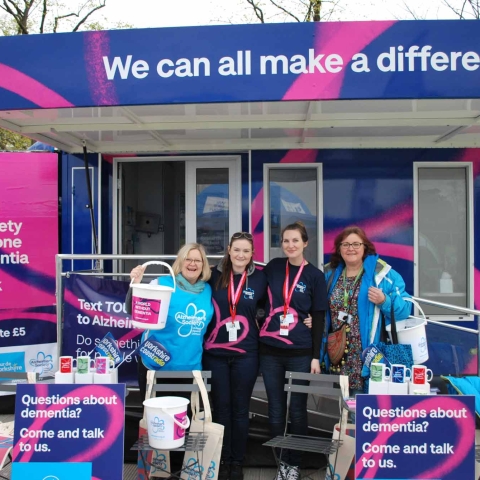 Alzheimer’s Society Roadshow visits Harrogate this Dementia Action Week