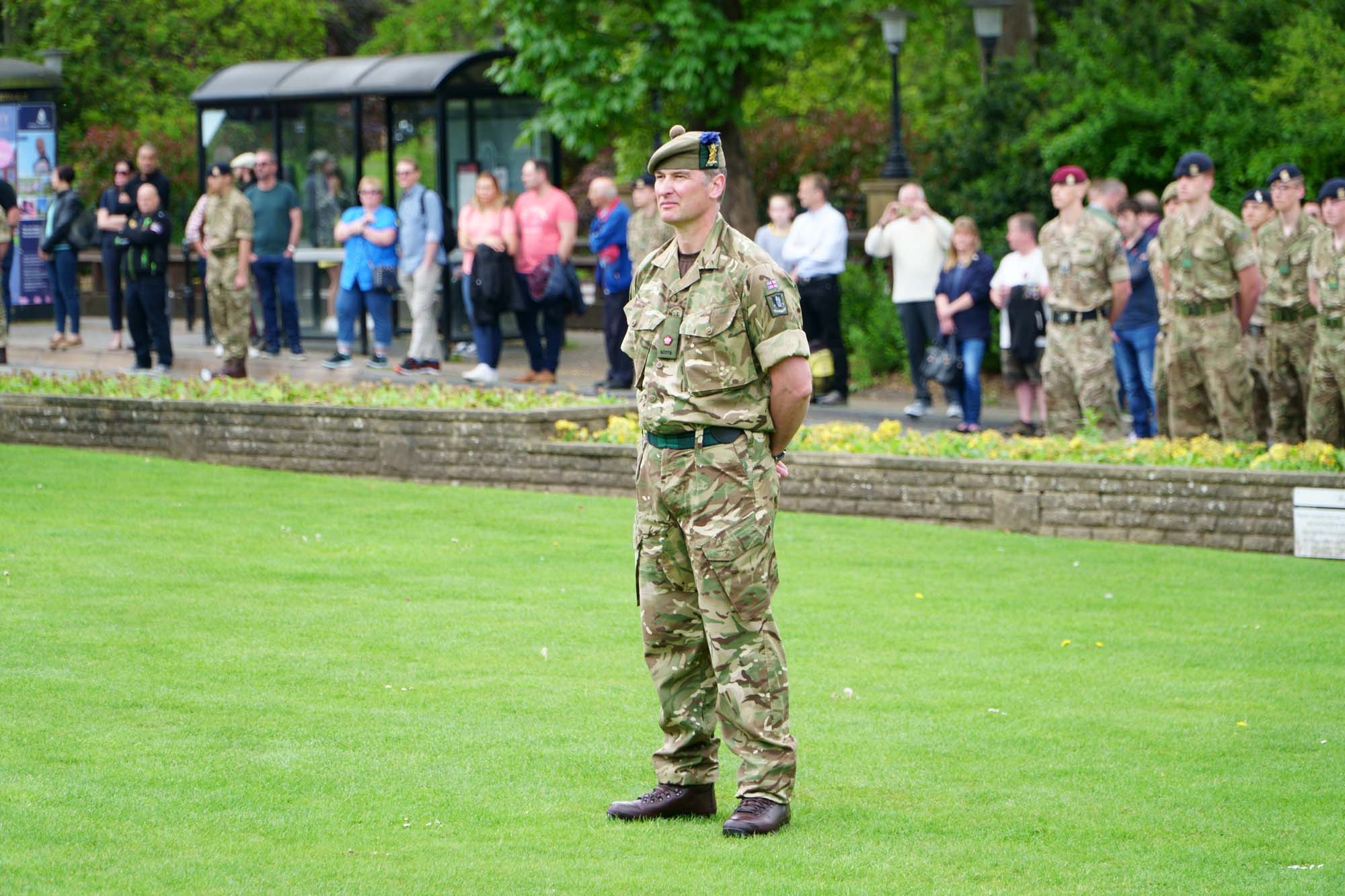 Junior soldiers exercise Freedom of Harrogate