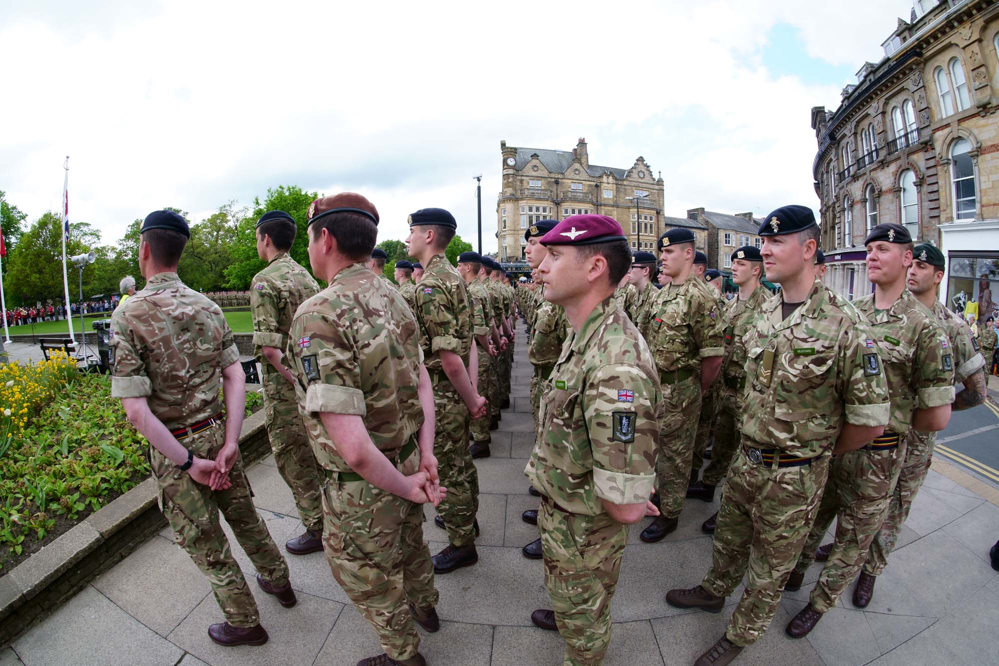 Junior soldiers exercise Freedom of Harrogate