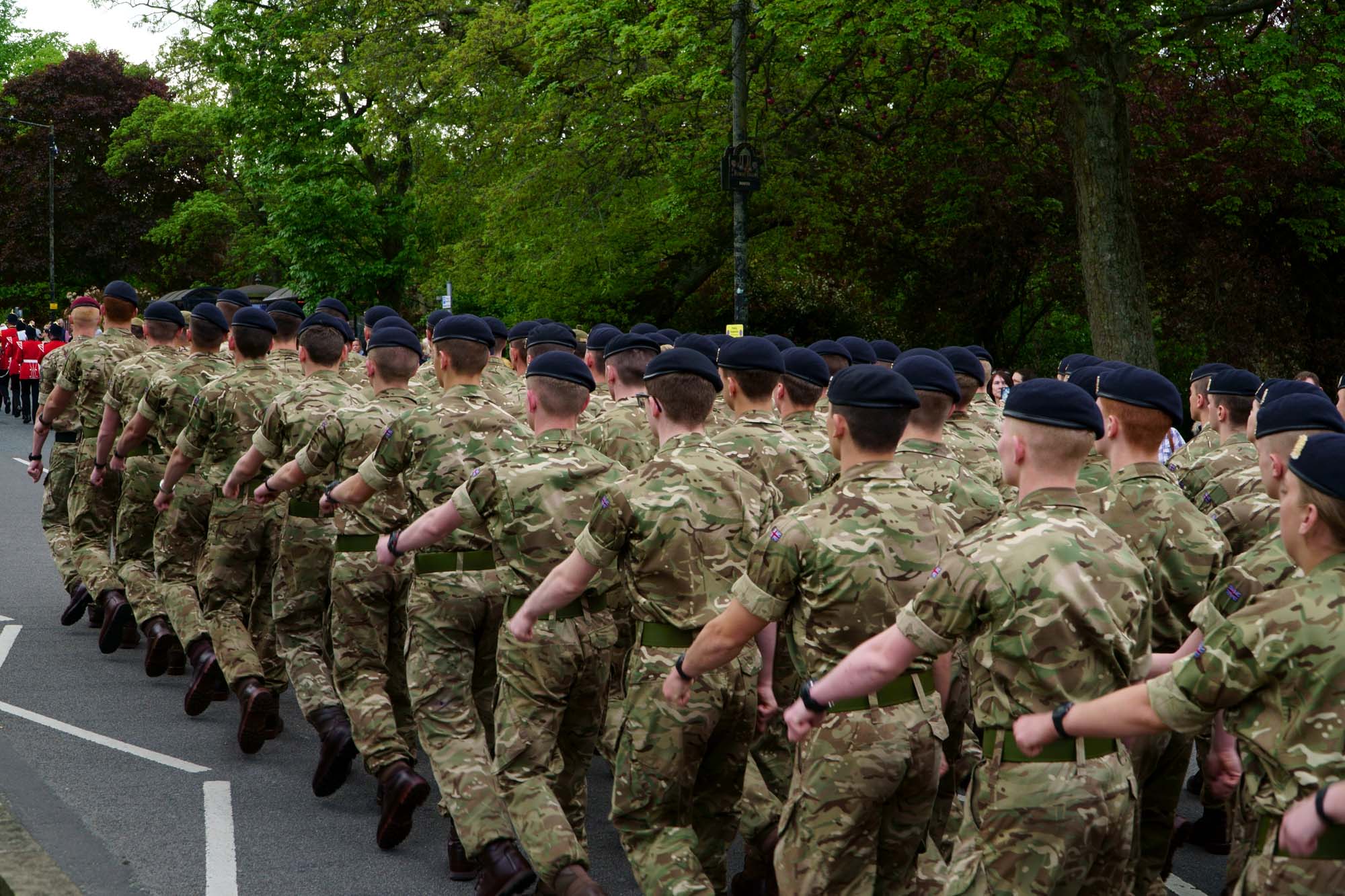 Junior soldiers exercise Freedom of Harrogate