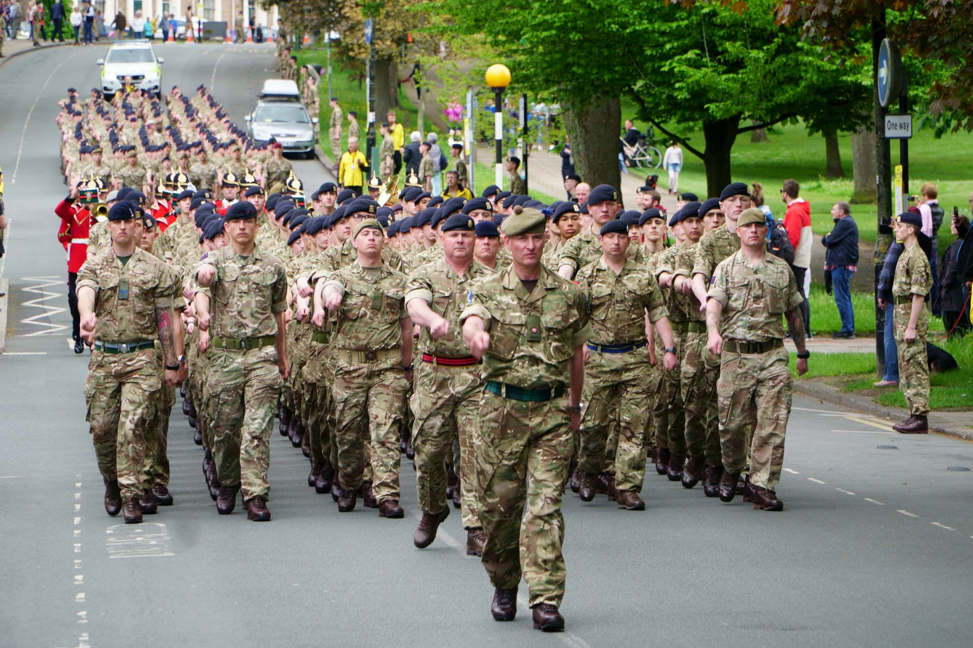 Junior soldiers exercise Freedom of Harrogate