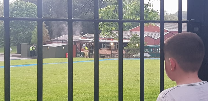 Fire at Saltergate school in Harrogate