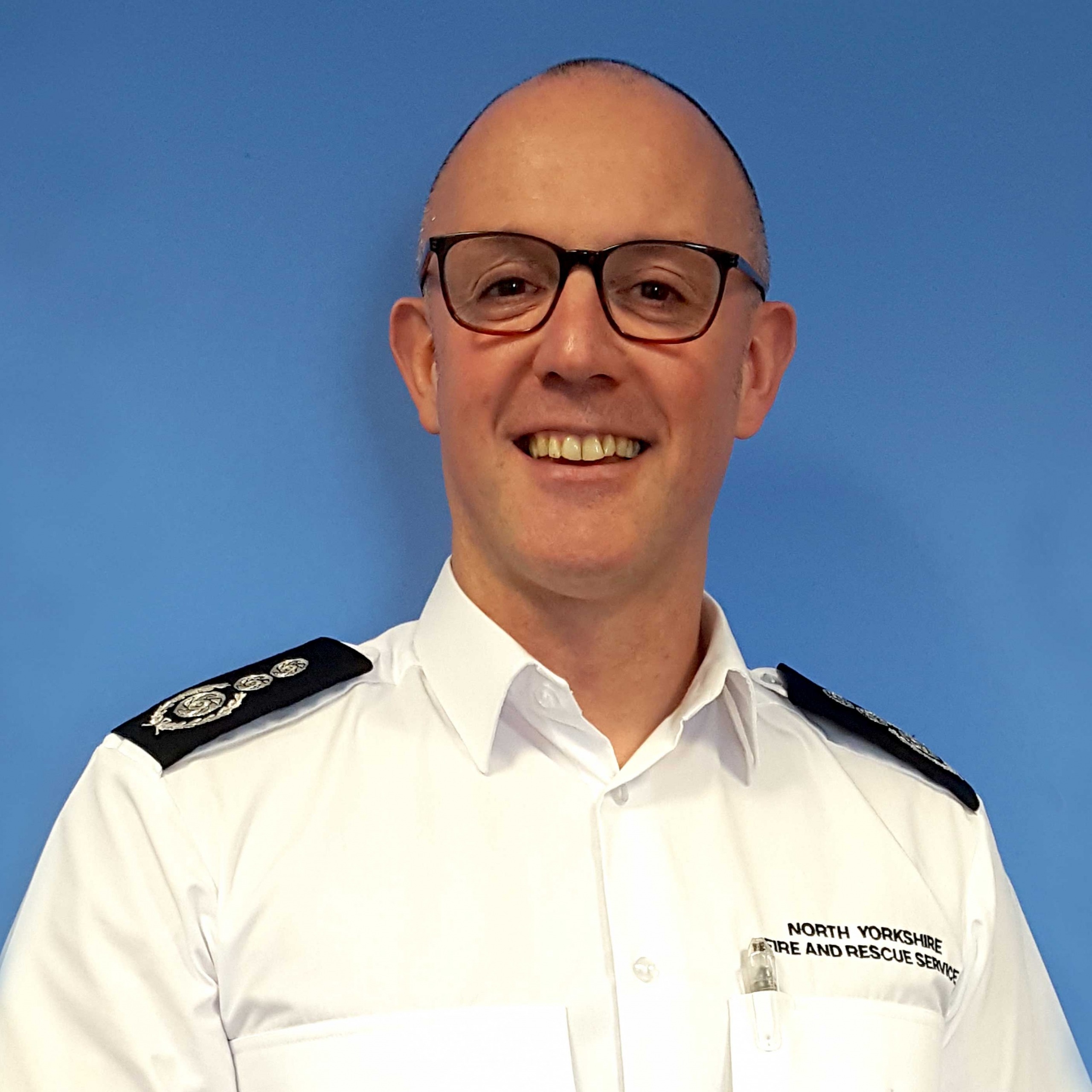 Andrew Brodie, Chief Fire Officer, North Yorkshire Fire and Rescue Service