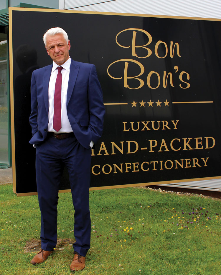 Steve Campbell is Managing Director of Bon Bon’s (Wholesale) Ltd which has announced the acquisition of hf Chocolates Ltd
