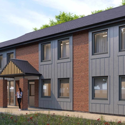 Work starts on site at new temporary accommodation in Harrogate