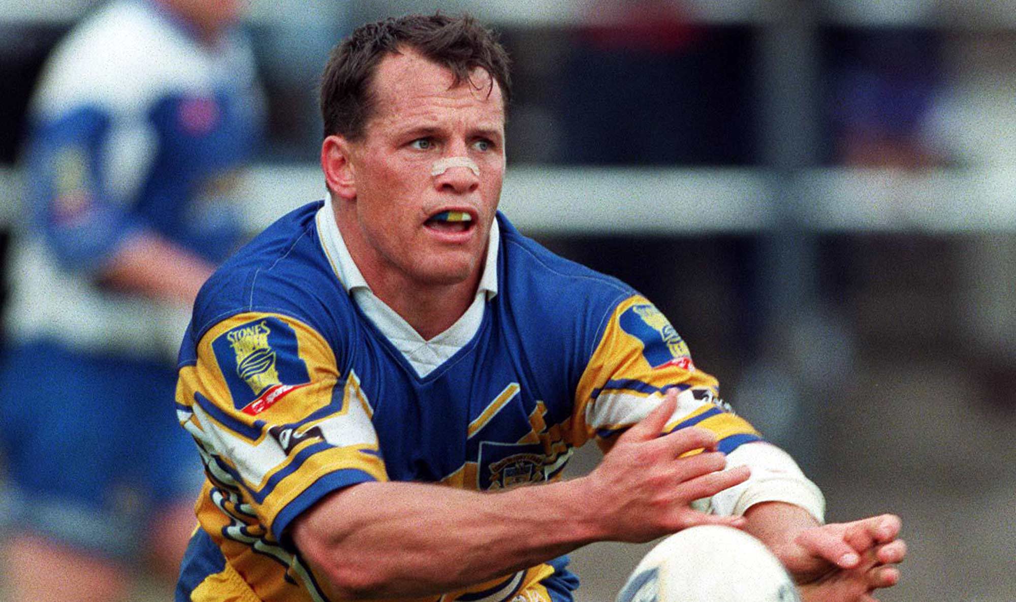 Gary Mercer in his Leeds Rhinos playing days