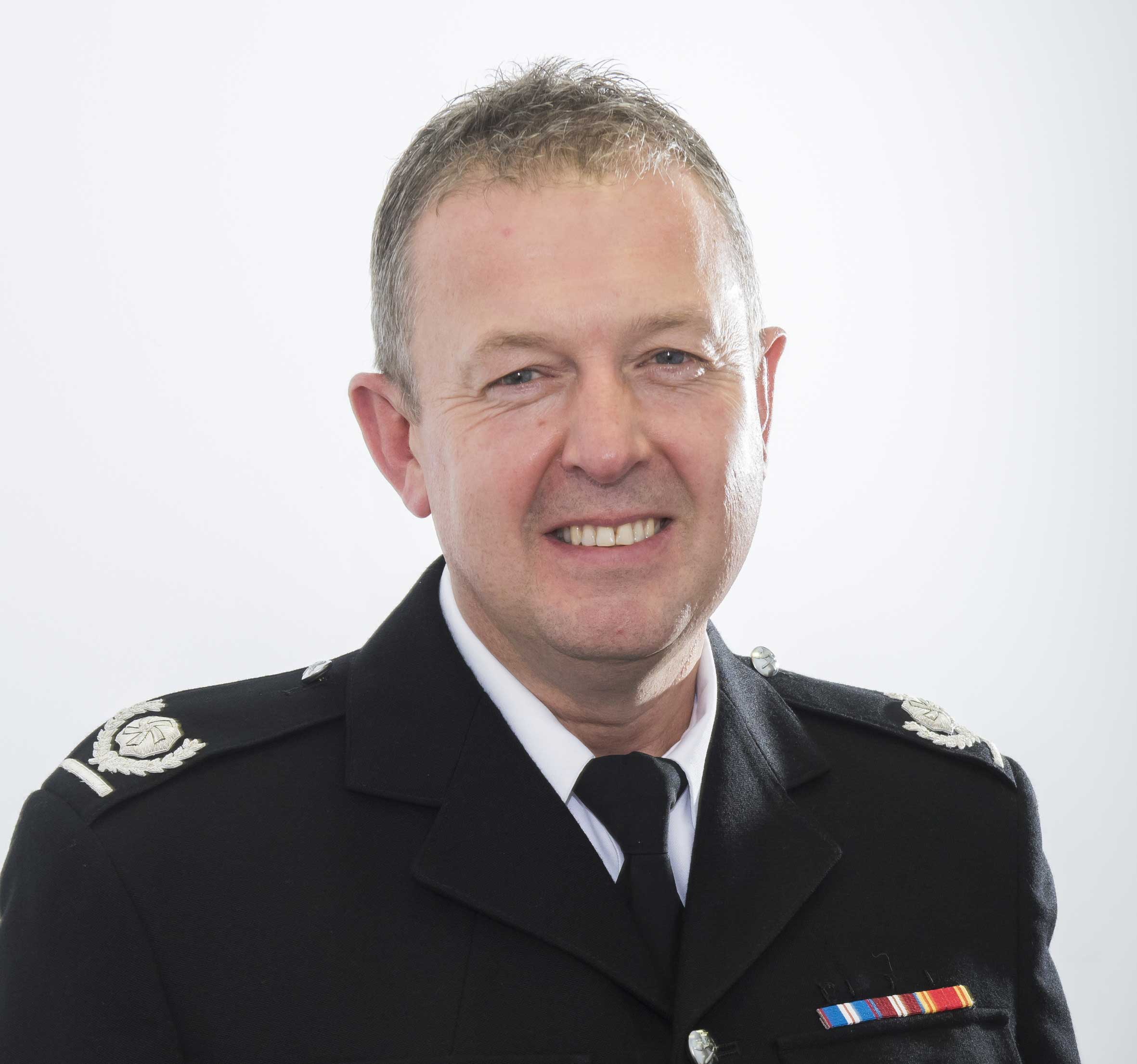Jon Foster as the new Deputy Chief Fire Officer of North Yorkshire Fire and Rescue Service.