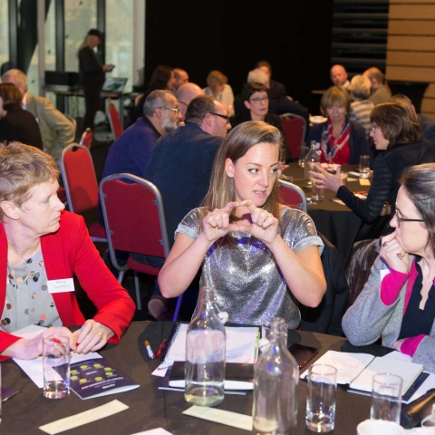 Penny Coulthard, Zandra Moore and Liz Wild at the Next-Up conference which kickstarted City MeetUps