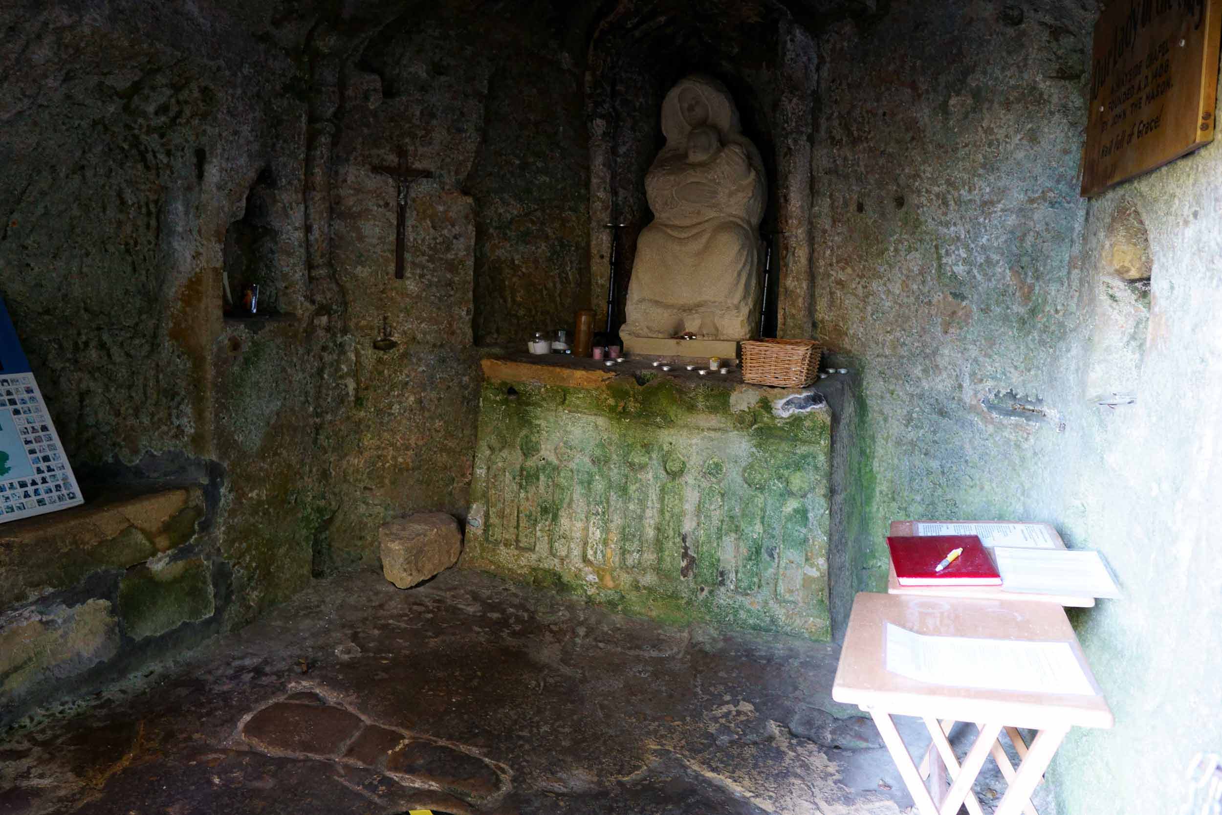 Interior, Our Lady of the Crag