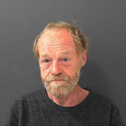 62-year-old Kenneth Fowler (pictured), of no fixed address, destroyed thousands of pounds worth of clothing which had been donated by the public when he set fire to a shed behind Wesley Methodist Church in Harrogate.