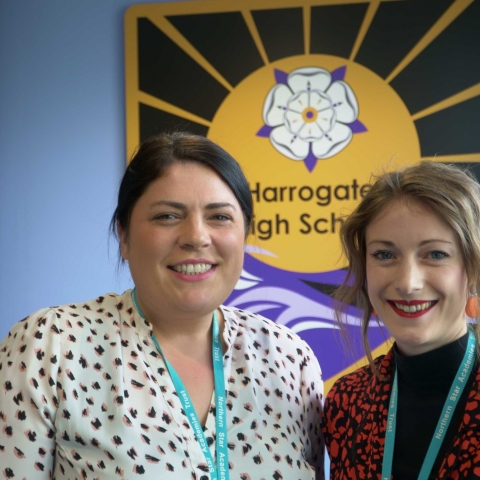 Harrogate High - Vicky Green, Medical Room Nurse and Associate Assistant Head, Emma Dobson