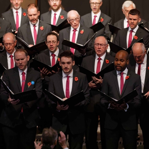The Leeds Male Voice Choir will be singing in the cellarium at Fountains Abbey on Saturday evening (5 October 2019) for the first night of Fountains by Floodlight.