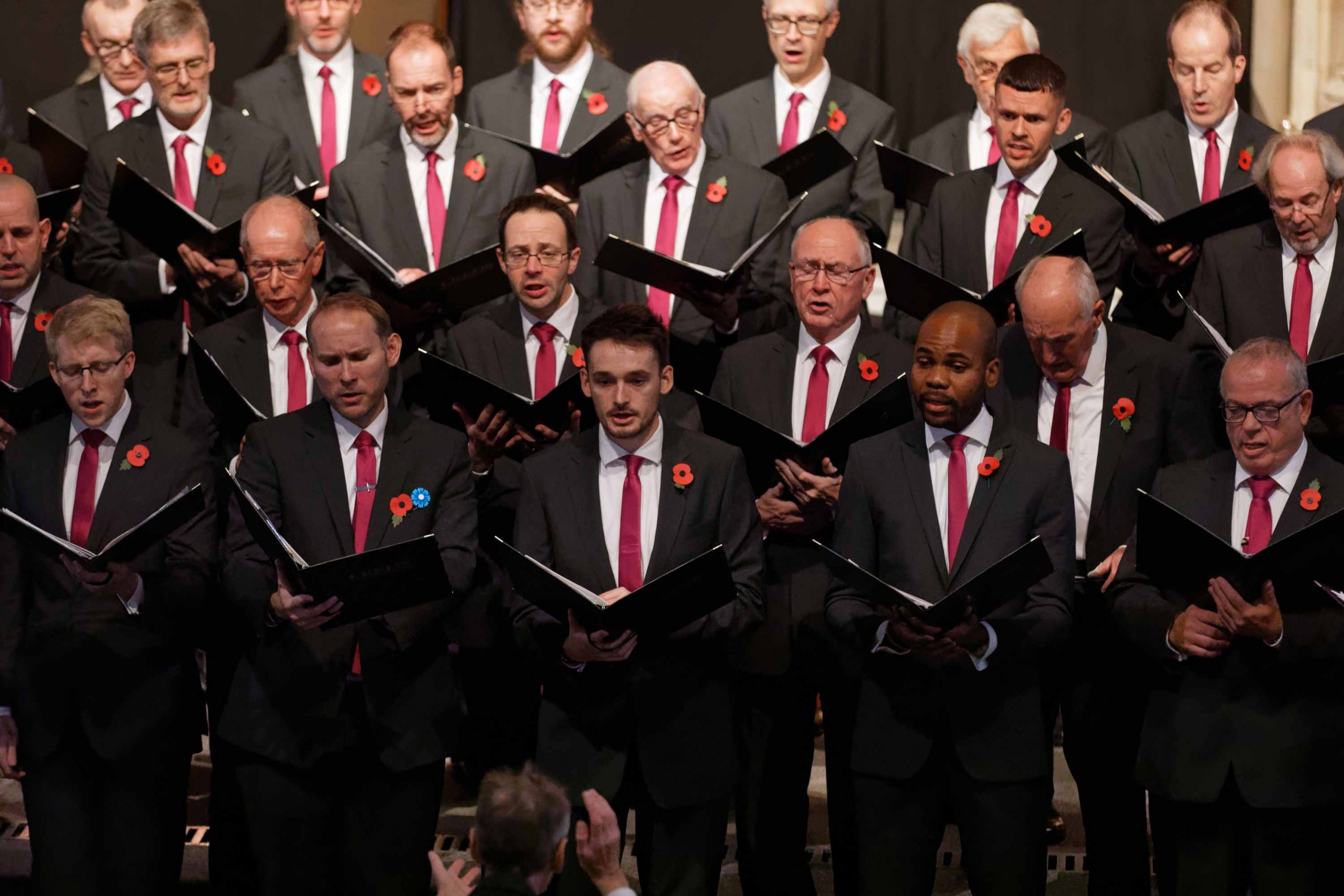 The Leeds Male Voice Choir will be singing in the cellarium at Fountains Abbey on Saturday evening (5 October 2019) for the first night of Fountains by Floodlight.