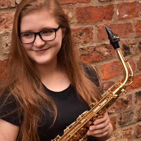 Olivia Robinson, saxophone
