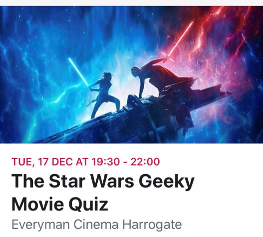 The Star Wars Geeky Movie Quiz
