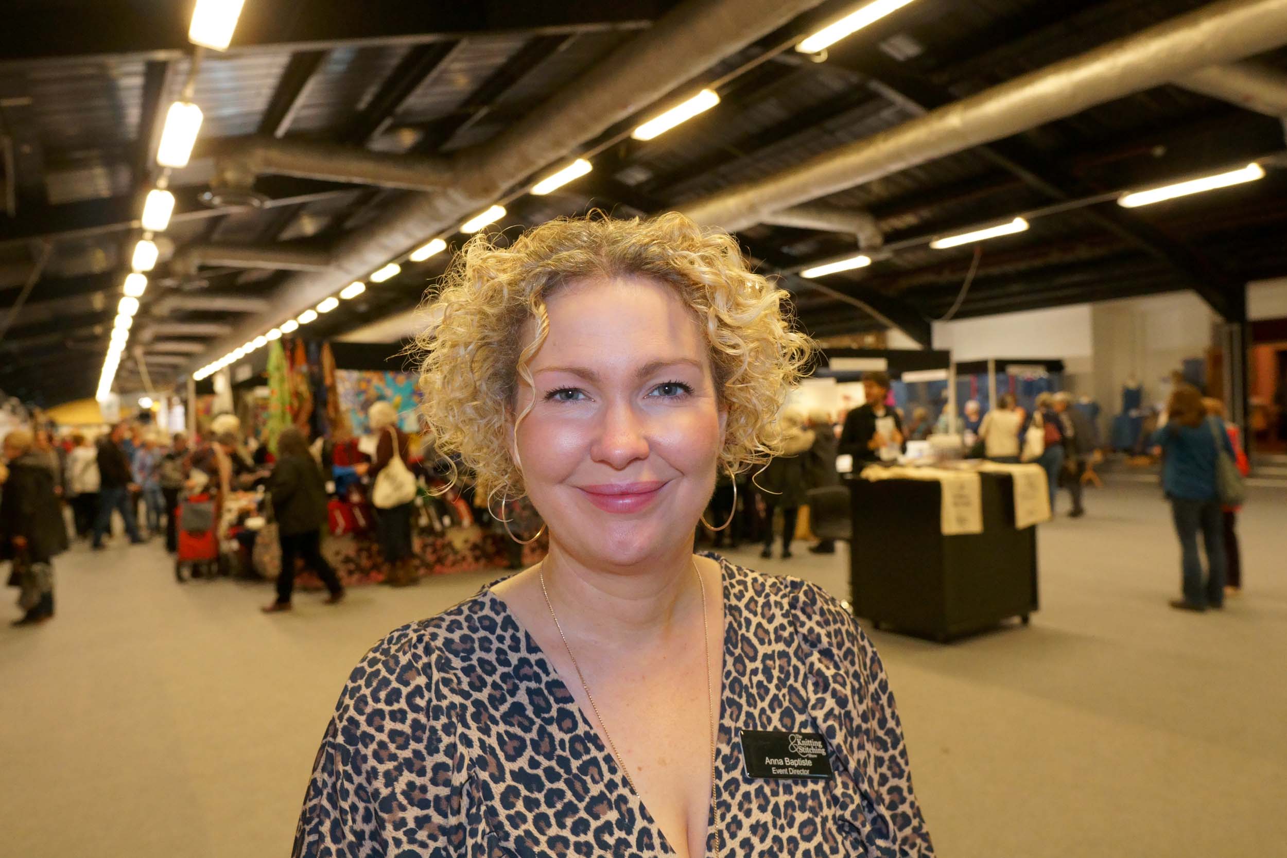 Anna Baptiste, Event Director, The Knitting & Stitching Show