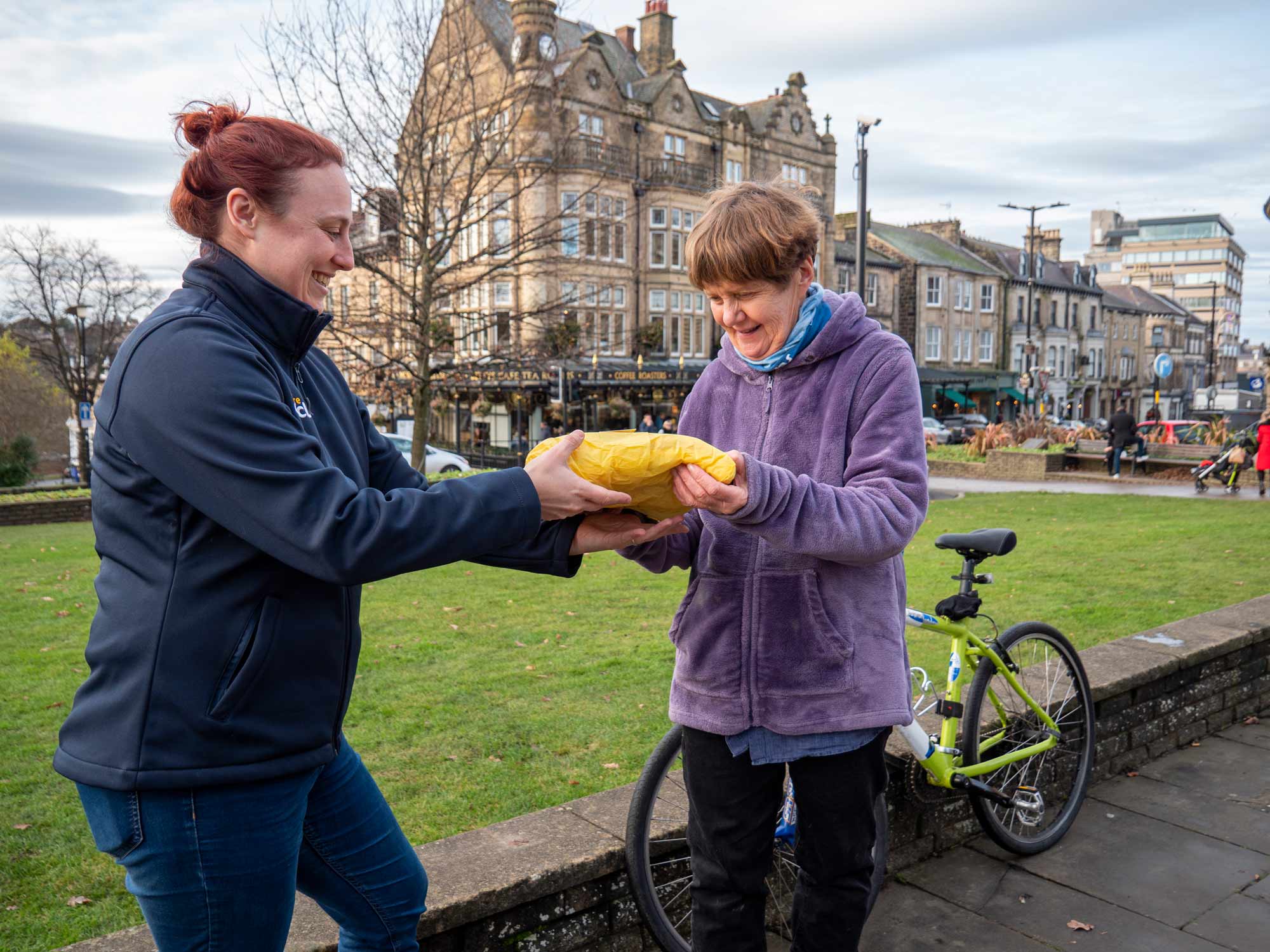Janet Baird from Harrogate has been honoured for first time with Real Yellow Jersey for using cycling to transform her life