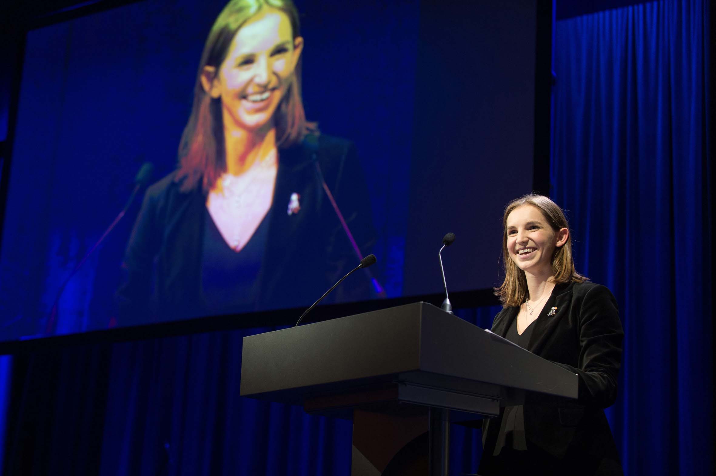 1. Ellie Rymer, former HGS Head girl, guest speaker Harrogate Grammar School