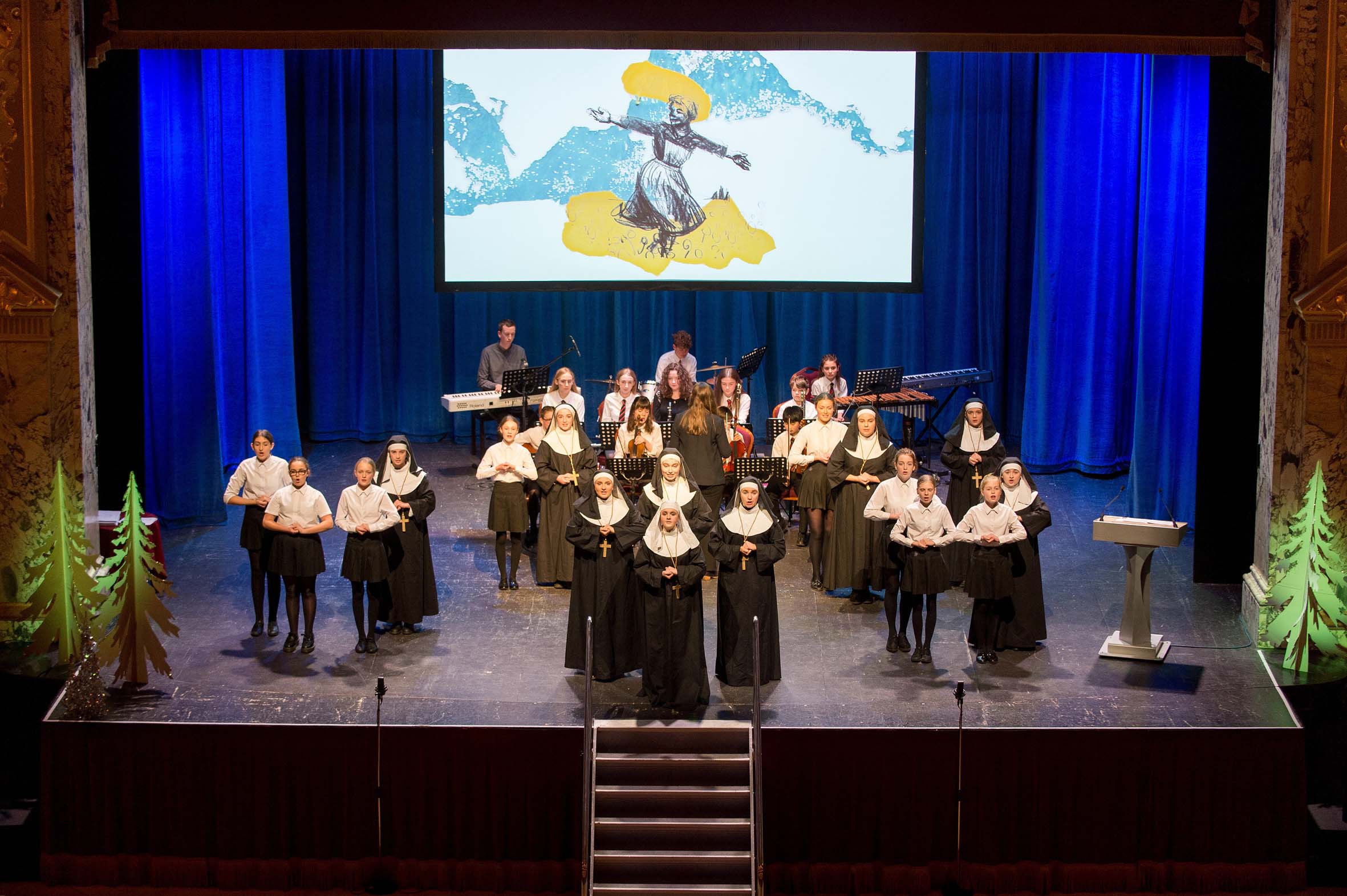 6. Extract from the forthcoming performance of the Sound of Music Harrogate Grammar