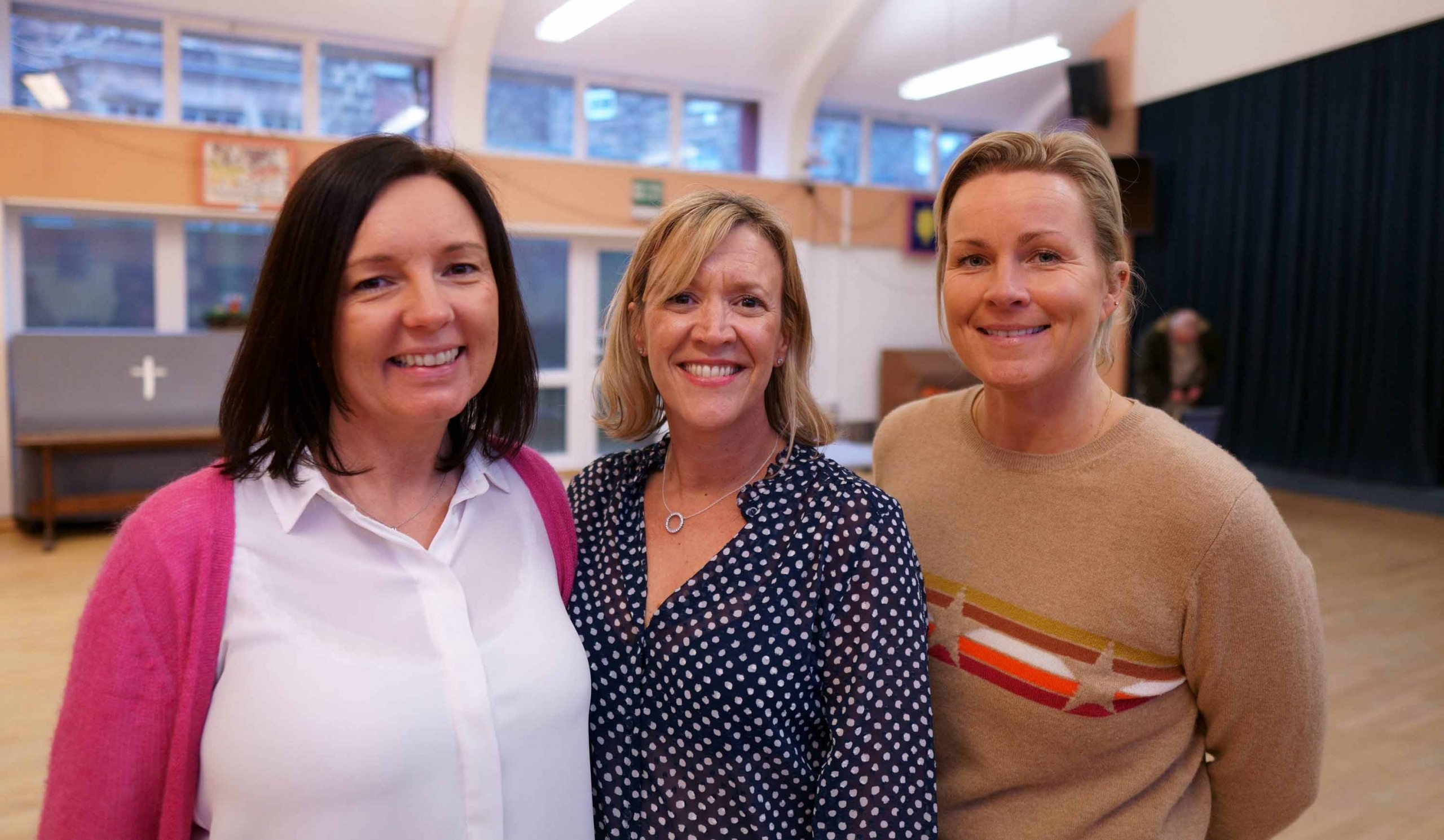 Victoria Amella, Lizzie Turner and Claire Coxon - The Wellbeing Cafe, St Luke's Church, Harrogate