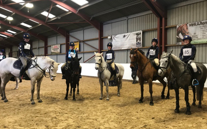 (l-r) George White, Imogen White, Izzy Kirby, Lucy Brown and Izzy Gough