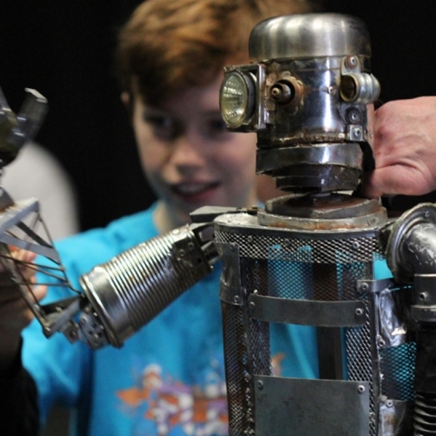 A past workshop by FUSE Theatre and Graeae Theatre company with YSJ Theatre Students