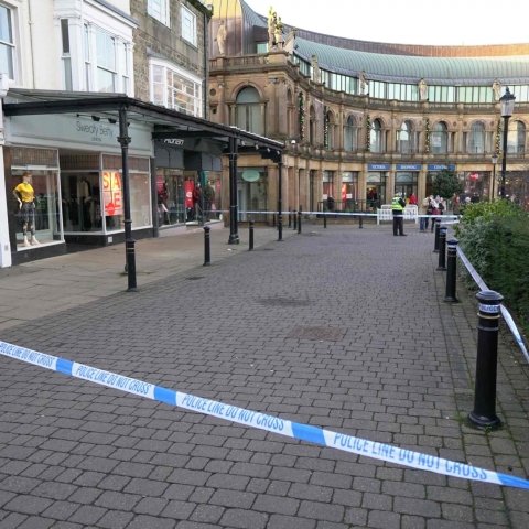 At 4.40am today, Friday 3 January 2020, police received a report that a man had been stabbed on Station Parade, opposite the Train Station