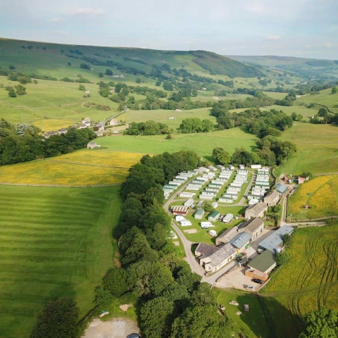 Studfold holiday park near Pateley Bridge