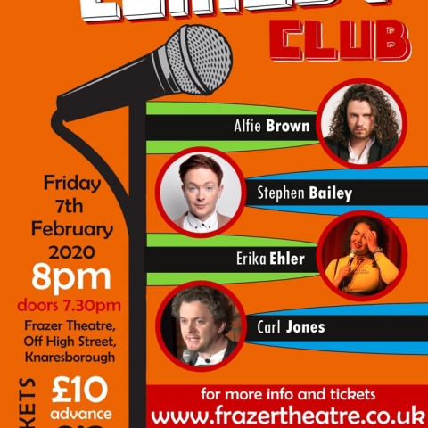 Frazer Theatre Comedy Club February 2020