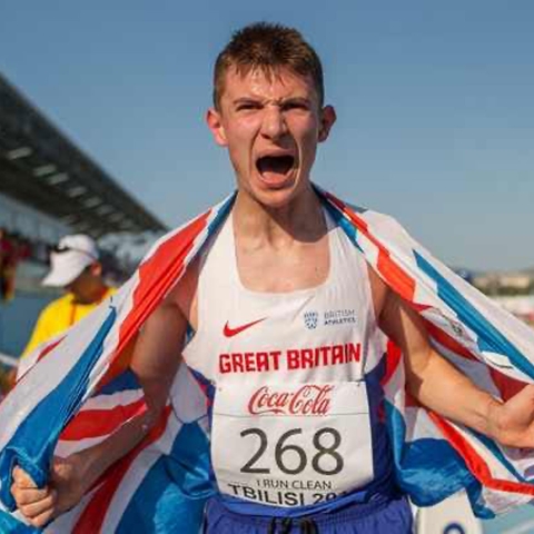 Harrogate athletics star George Mills