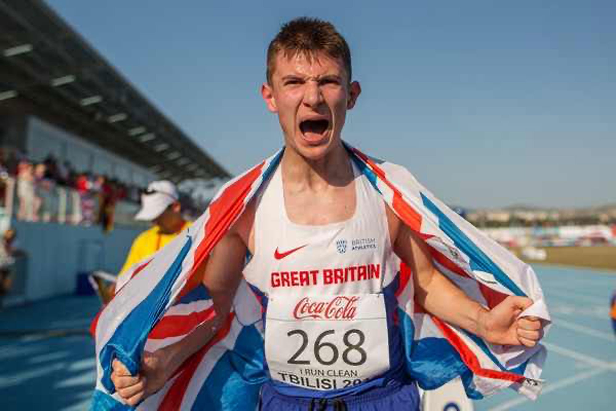 Harrogate athletics star George Mills