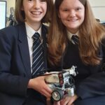 Anna Bradley and Coral Watt were among the talented students who gathered at the impressive Diamond building in the University of Sheffield’s computer science department for the prestigious final of the Science and Technology Challenge