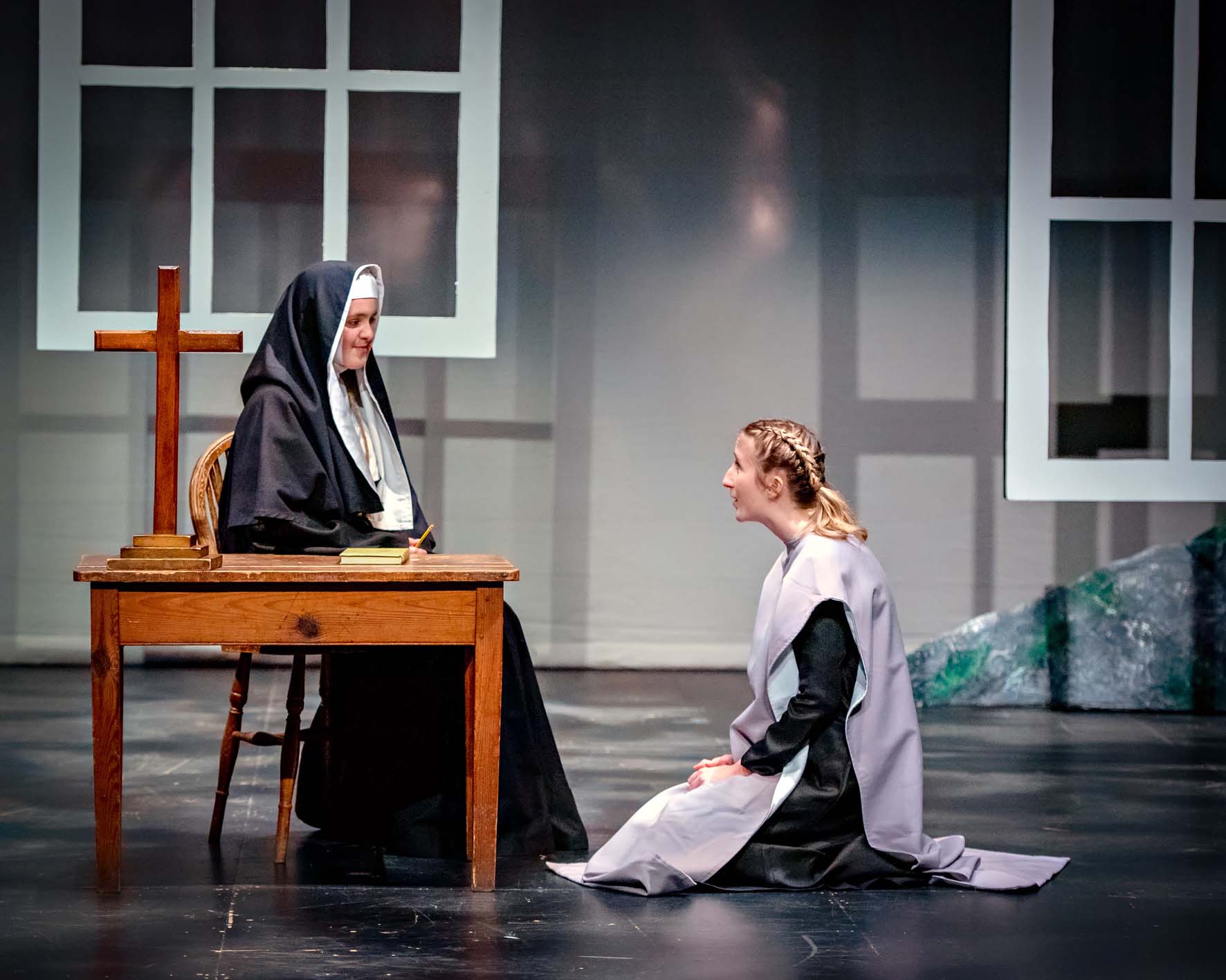 Mother Abbess and Maria