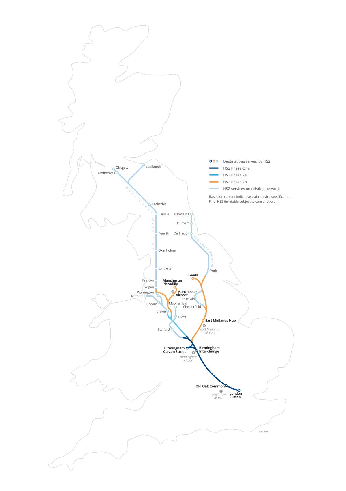 HS2 Route