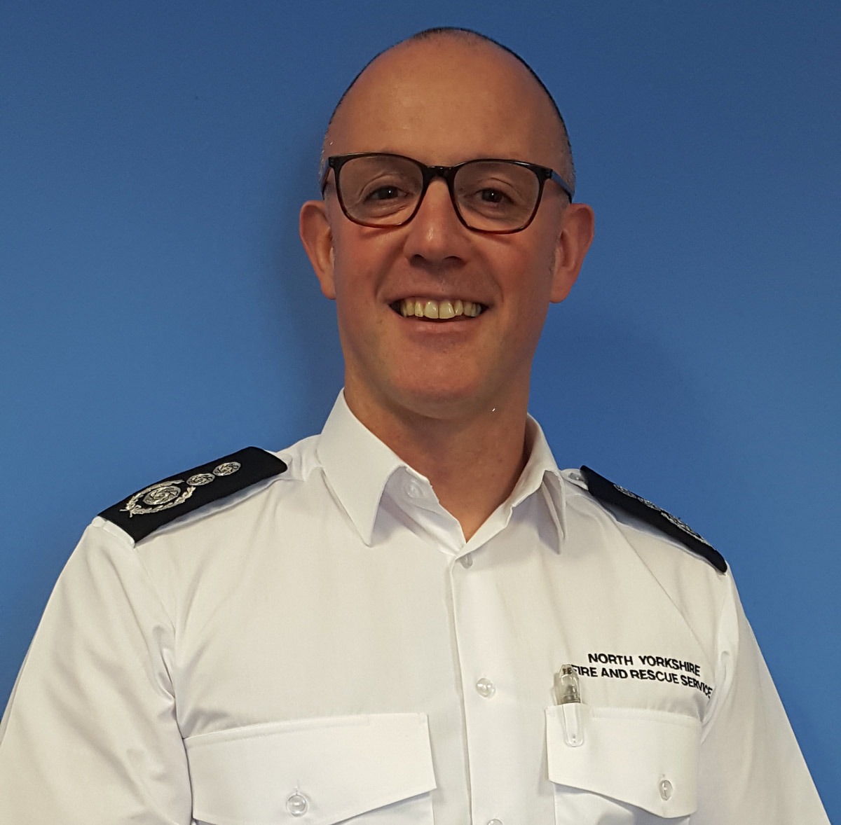 Chief Fire Officer, North Yorkshire Fire and Rescue, Andrew Brodie
