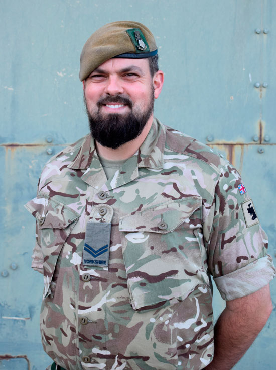 4 YORKS Corporal Muhammad Abu Qaoud from Mexborough