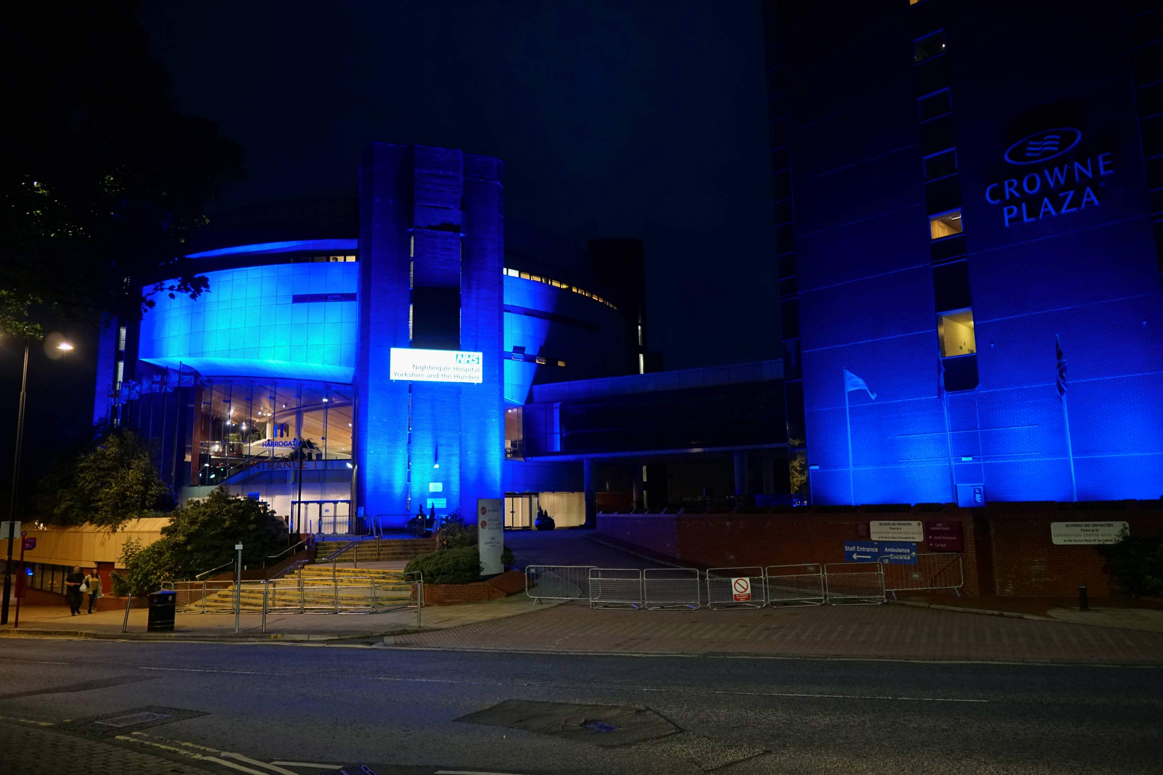 Harrogate Convention Centre Blue