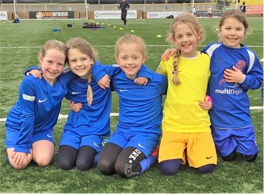 Boroughbridge Junior Football Club-U9 girls team
